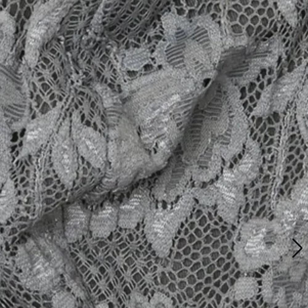 COSABELLA LACE PLEATED NEVER SAY NEVER FACE MASK - DARK GREY